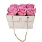 bolso rosas rosas