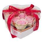 roses box corazon metacrilato